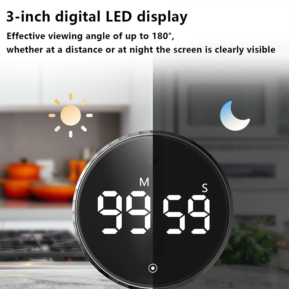 Magnetic LED Digital Timer | Magnetic Mini Timer